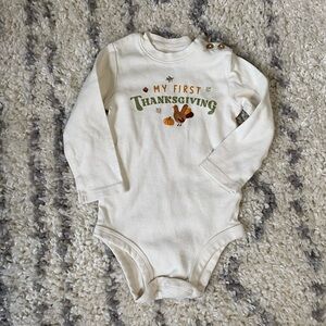 9 months Carters long sleeve onesie